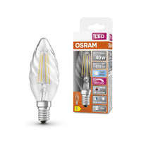 OSRAM Dimmbare LED-Lampe LED SUPERSTAR+ CL BW FIL 40 dim 3,4W/940 E14 CRI90 BOX , Kaltweiß-Leuchtmittel-LEDVANCE Shop OSRAM Dimmbare LED-Lampe LED SUPERSTAR+ CL BW FIL 40 dim 3,4W/940 E14 CRI90 BOX , Kaltweiß-Leuchtmittel-LEDVANCE Shop