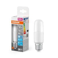 OSRAM LED Lampe LED STAR STICK 8.5W 840 Frosted E27 Ice, 806 lm, 4000 K, Kaltweiß-LEDVANCE Shop OSRAM LED Lampe LED STAR STICK 8.5W 840 Frosted E27 Ice, 806 lm, 4000 K, Kaltweiß-LEDVANCE Shop