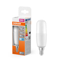 OSRAM LED Lampe LED STAR STICK 8.5W 840 Frosted E14, 806 lm, 4000 K, Kaltweiß-LEDVANCE Shop OSRAM LED Lampe LED STAR STICK 8.5W 840 Frosted E14, 806 lm, 4000 K, Kaltweiß-LEDVANCE Shop