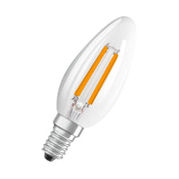 OSRAM LED-Kerzen-Lampe + Filament EEK A, E14, 1.2W, 255lm , Kaltweiß-LEDVANCE Shop OSRAM LED-Kerzen-Lampe + Filament EEK A, E14, 1.2W, 255lm , Kaltweiß-LEDVANCE Shop