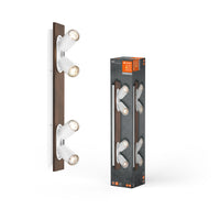 LEDVANCE DECOR SPOT MERCURY Deckenleuchte, 4 x 3,4W, Holzoptik, weiß-Deckenleuchten-LEDVANCE Shop LEDVANCE DECOR SPOT MERCURY Deckenleuchte, 4 x 3,4W, Holzoptik, weiß-Deckenleuchten-LEDVANCE Shop