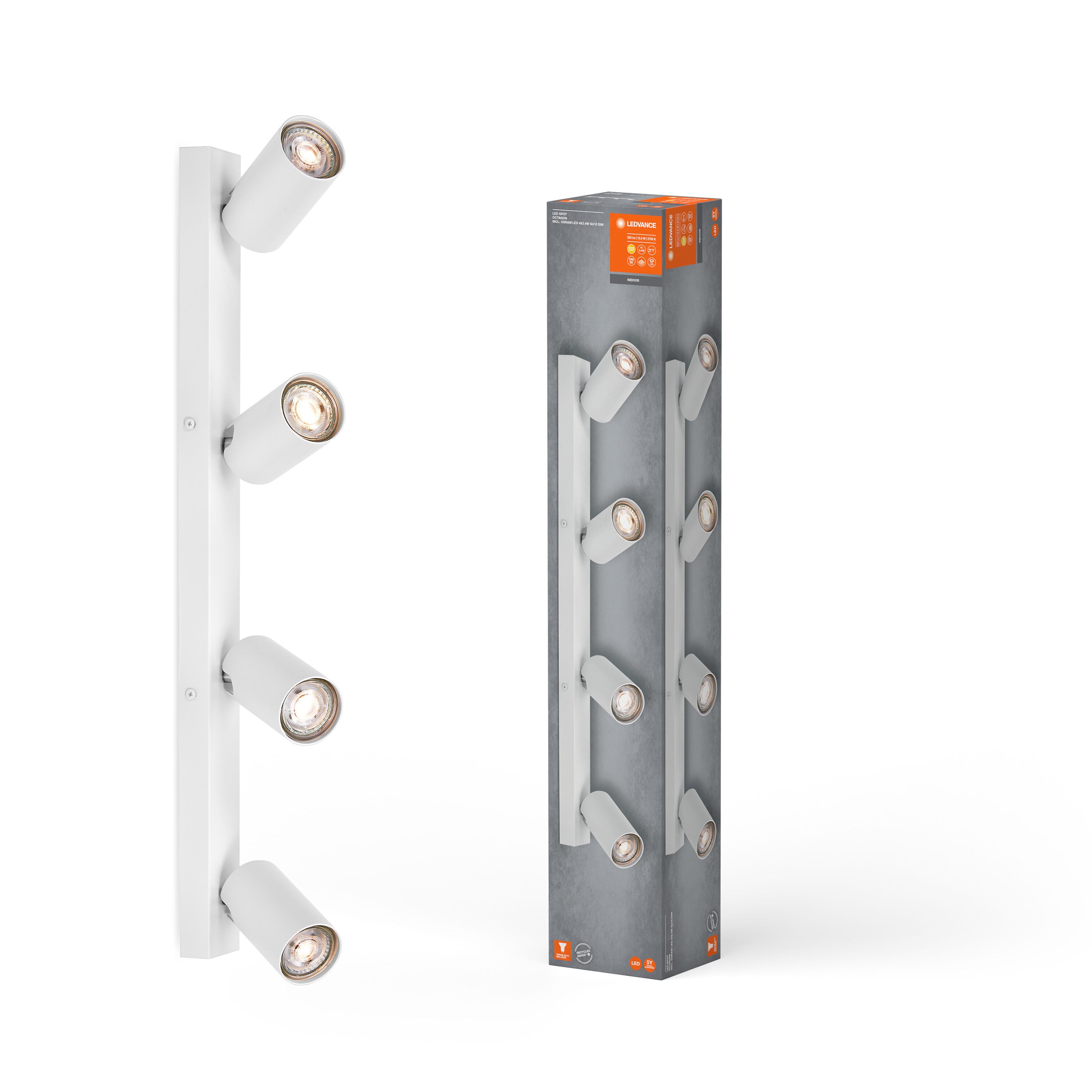 LEDVANCE - SPOT ORIENTABLE 8W 2700K - 000140 - Luminance concept LEDVANCE - SPOT ORIENTABLE 8W 2700K - 000140 - Luminance concept