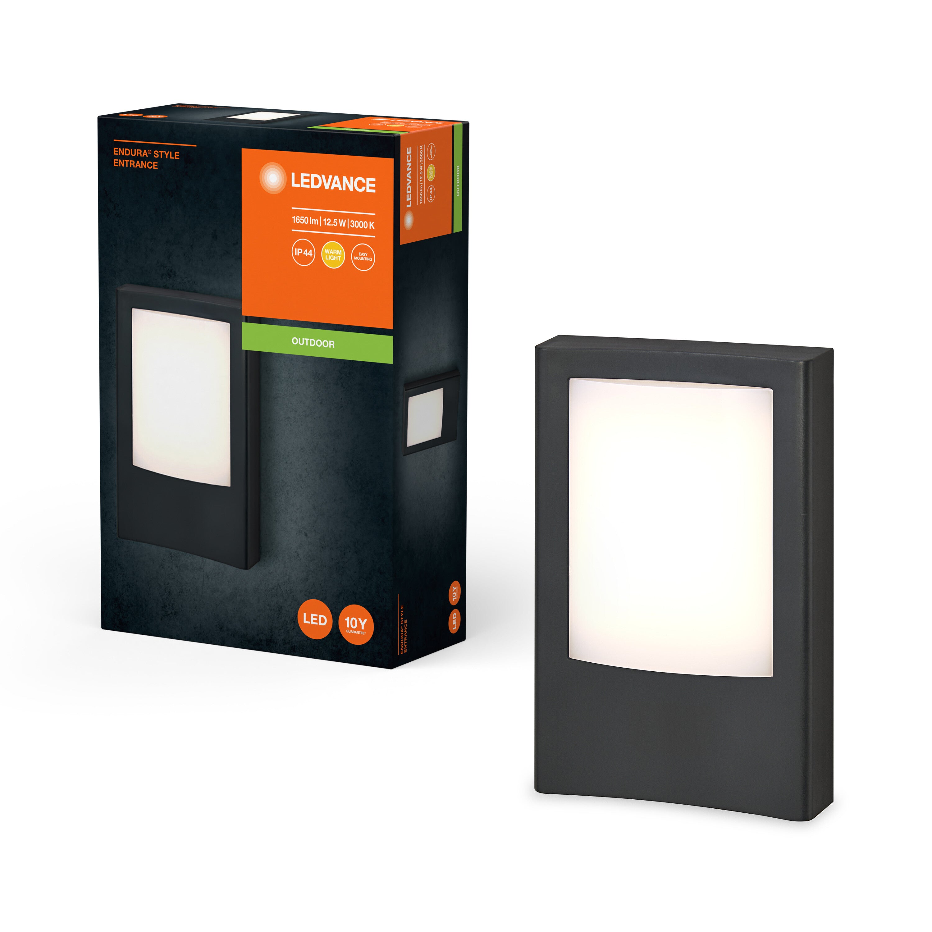 LEDVANCE ENDURA STYLE ENTRANCE Außenwandleuchte, 12,5W, 900lm-Außenwandleuchten-LEDVANCE Shop LEDVANCE ENDURA STYLE ENTRANCE Außenwandleuchte, 12,5W, 900lm-Außenwandleuchten-LEDVANCE Shop