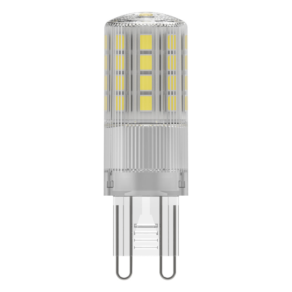 OSRAM LED Stiftsockellampe PIN G9 4.5W 840 Clear G9, 600 lm, 4000 K, Kaltweiß-LEDVANCE Shop OSRAM LED Stiftsockellampe PIN G9 4.5W 840 Clear G9, 600 lm, 4000 K, Kaltweiß-LEDVANCE Shop