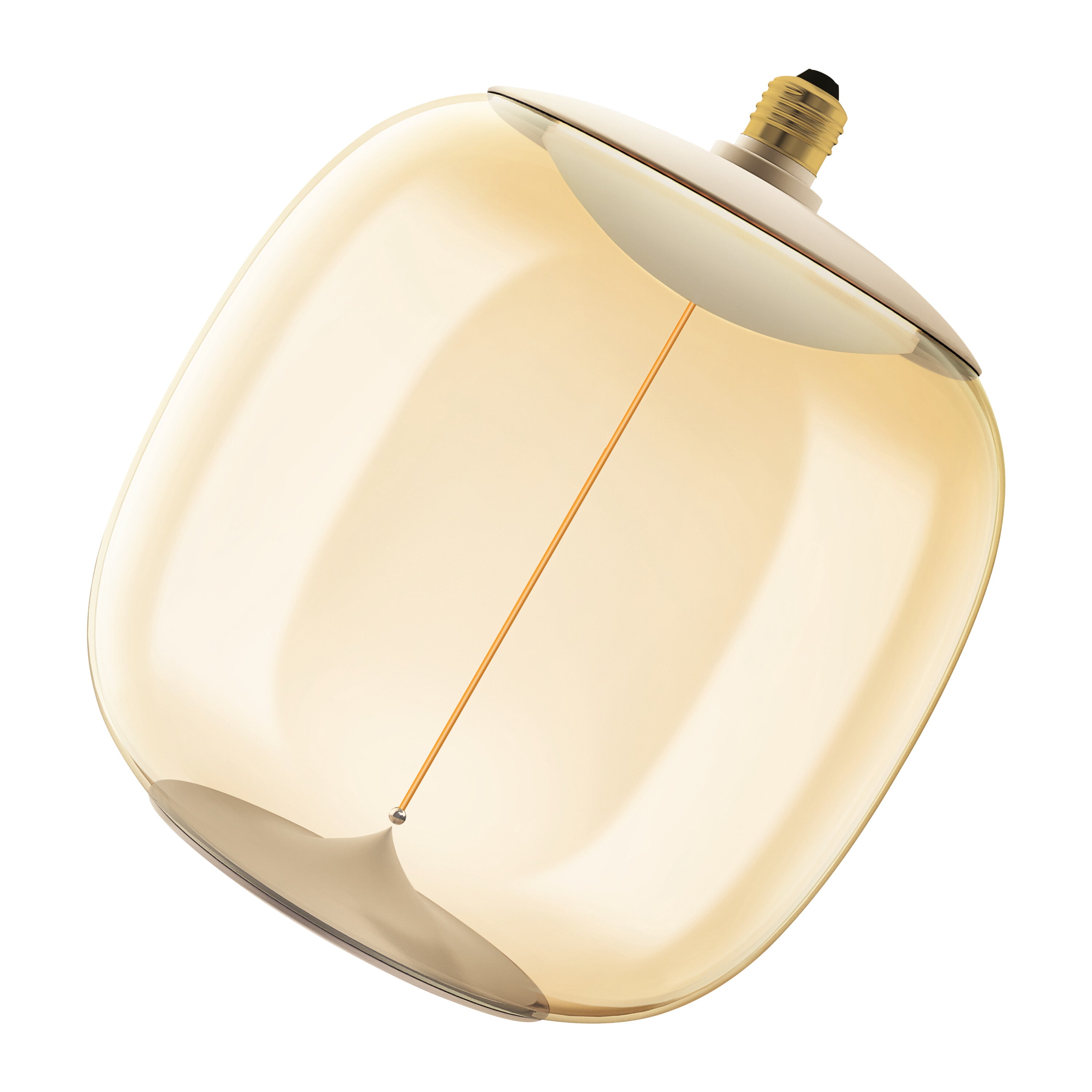 OSRAM Vintage 1906® LED BIG DECORATIVE BULB WITH FILAMENT-MAGNETIC STYLE LED-Lampe Amber, 12W, 550lm, dimmbar, E27, OVAL , Comfort warm white-Leuchtmittel-LEDVANCE Shop OSRAM Vintage 1906® LED BIG DECORATIVE BULB WITH FILAMENT-MAGNETIC STYLE LED-Lampe Amber, 12W, 550lm, dimmbar, E27, OVAL , Comfort warm white-Leuchtmittel-LEDVANCE Shop