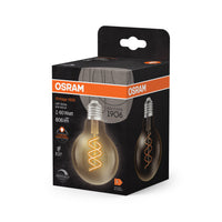 OSRAM Vintage 1906 Globe LED-Lampe Gold, 8W, 806lm, 2200K , Comfort warm white , E27-LEDVANCE Shop OSRAM Vintage 1906 Globe LED-Lampe Gold, 8W, 806lm, 2200K , Comfort warm white , E27-LEDVANCE Shop