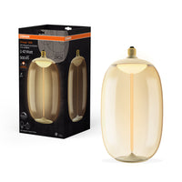 OSRAM Vintage 1906® LED BIG DECORATIVE BULB WITH FILAMENT-MAGNETIC STYLE LED-Lampe Amber, dimmbar, 12W, E27, ELIPSE OVAL , Comfort warm white-Leuchtmittel-LEDVANCE Shop OSRAM Vintage 1906® LED BIG DECORATIVE BULB WITH FILAMENT-MAGNETIC STYLE LED-Lampe Amber, dimmbar, 12W, E27, ELIPSE OVAL , Comfort warm white-Leuchtmittel-LEDVANCE Shop