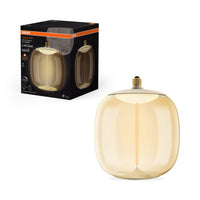 OSRAM Vintage 1906® LED BIG DECORATIVE BULB WITH FILAMENT-MAGNETIC STYLE LED-Lampe Amber, 12W, 550lm, dimmbar, E27, OVAL , Comfort warm white-Leuchtmittel-LEDVANCE Shop OSRAM Vintage 1906® LED BIG DECORATIVE BULB WITH FILAMENT-MAGNETIC STYLE LED-Lampe Amber, 12W, 550lm, dimmbar, E27, OVAL , Comfort warm white-Leuchtmittel-LEDVANCE Shop
