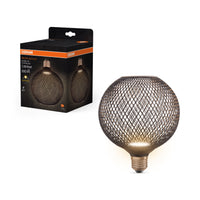 OSRAM DECOR LED Flatlampe Schwarz, 3.5W, Frosted, 125mm , Warmweiß , E27-LEDVANCE Shop OSRAM DECOR LED Flatlampe Schwarz, 3.5W, Frosted, 125mm , Warmweiß , E27-LEDVANCE Shop