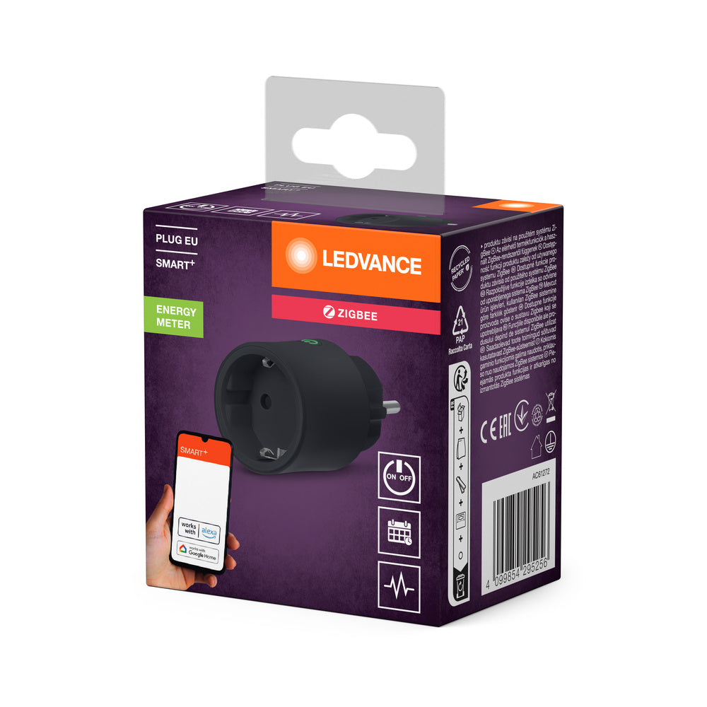 LEDVANCE ZigBee SMART+ Plug smarte indoor Steckdose, schwarz-LEDVANCE Shop LEDVANCE ZigBee SMART+ Plug smarte indoor Steckdose, schwarz-LEDVANCE Shop