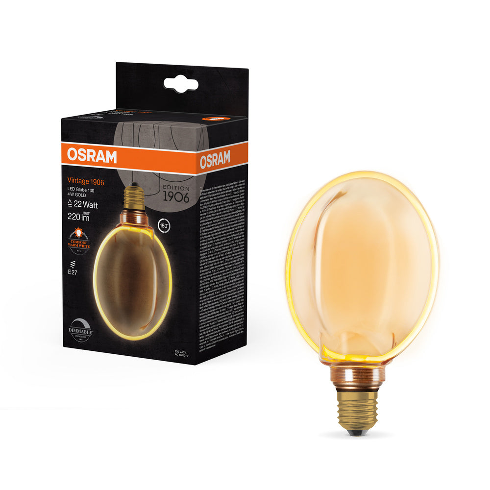 OSRAM VINTAGE 1906® LED Lampe LED CLASSIC GLOBE130 O