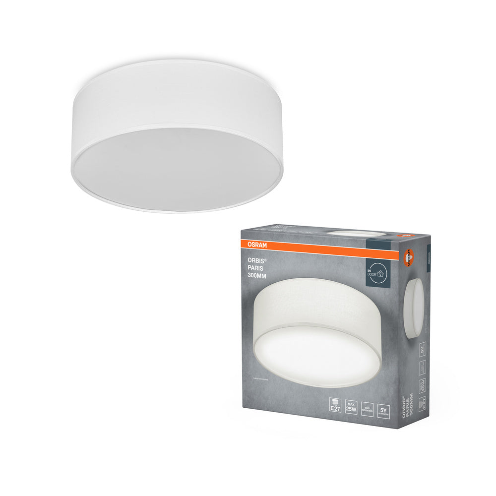 OSRAM LED plafondlamp ORBIS BERLIN, zwart, 49 cm, metaal