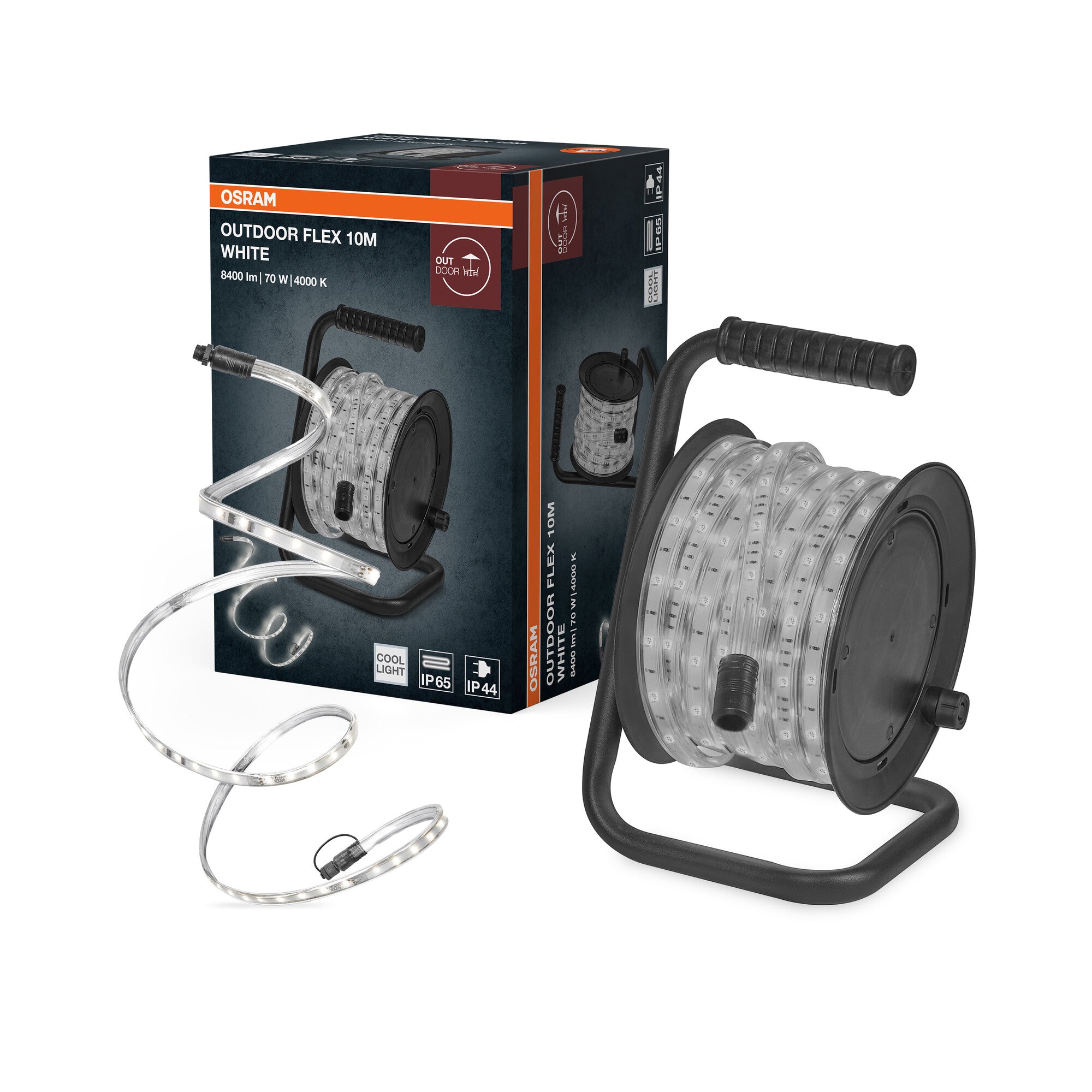 OSRAM Outdoor Flex LED Streifen 10M IP65, kaltweiß, bis 50 m erweiterb