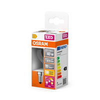 OSRAM LED Lampe LED SUPERSTAR CLASSIC P GLOWdim 4W 822…827 E14, 470 lm, 2200…2700 K, Tunable Warm White-LEDVANCE Shop OSRAM LED Lampe LED SUPERSTAR CLASSIC P GLOWdim 4W 822…827 E14, 470 lm, 2200…2700 K, Tunable Warm White-LEDVANCE Shop