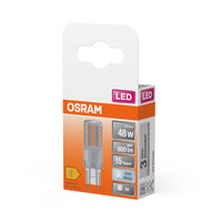 OSRAM LED Stiftsockellampe PIN G9 4.5W 840 Clear G9, 600 lm, 4000 K, Kaltweiß-LEDVANCE Shop OSRAM LED Stiftsockellampe PIN G9 4.5W 840 Clear G9, 600 lm, 4000 K, Kaltweiß-LEDVANCE Shop