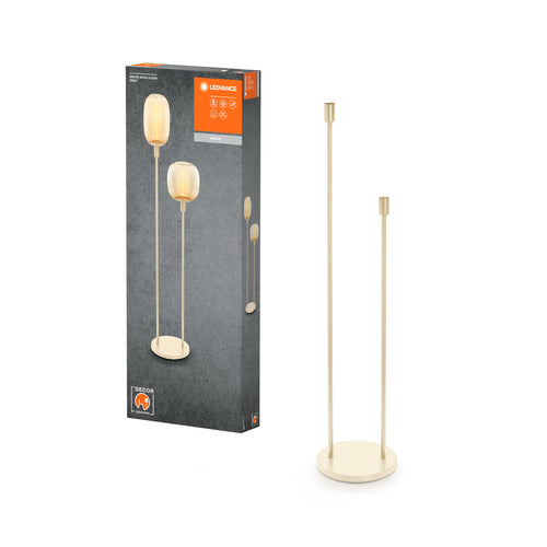 LEDVANCE Decor Stick Floor Beige Standleuchte 146cm 2x E27-Stehlampen-LEDVANCE Shop LEDVANCE Decor Stick Floor Beige Standleuchte 146cm 2x E27-Stehlampen-LEDVANCE Shop