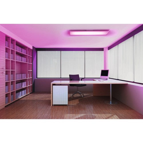 LEDVANCE Smarte LED Panel Leuchte mit WiFi Technologie für Innen, RGB Farben änderbar, 120cm x 30cm, Kompatibel mit Google und Alexa, SMART+ PLANON PLUS MULTICOLOR LEDVANCE Smarte LED Panel Leuchte mit WiFi Technologie für Innen, RGB Farben änderbar, 120cm x 30cm, Kompatibel mit Google und Alexa, SMART+ PLANON PLUS MULTICOLOR