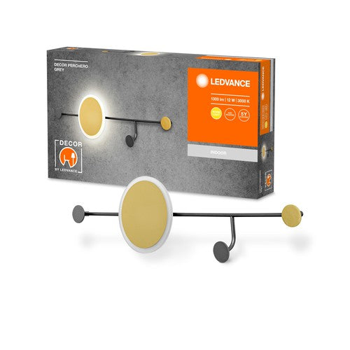 LEDVANCE DECOR Perchero Garderobenhaken 770mm, grau-Wandleuchten-LEDVANCE Shop LEDVANCE DECOR Perchero Garderobenhaken 770mm, grau-Wandleuchten-LEDVANCE Shop