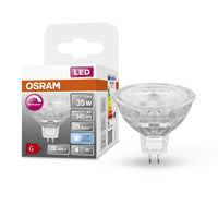 OSRAM Dimmbare MR16 LED Reflektorlampe mit GU5.3 Sockel, Kaltweiss (4000K), 4.9W, Ersatz für 35W-Reflektorlampe, LED SUPERSTAR MR16 12 V-Leuchtmittel-LEDVANCE Shop OSRAM Dimmbare MR16 LED Reflektorlampe mit GU5.3 Sockel, Kaltweiss (4000K), 4.9W, Ersatz für 35W-Reflektorlampe, LED SUPERSTAR MR16 12 V-Leuchtmittel-LEDVANCE Shop