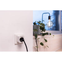 LEDVANCE Wifi SMART+ schaltbare Steckdose, inkl. Energiezähler, kompatibel mit Google und Alexa