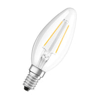 OSRAM Retrofit Classic B LED Lampe Kerzenform (ex 25W) 2,5W / 2700K Warmweiß E14-Leuchtmittel-LEDVANCE Shop OSRAM Retrofit Classic B LED Lampe Kerzenform (ex 25W) 2,5W / 2700K Warmweiß E14-Leuchtmittel-LEDVANCE Shop