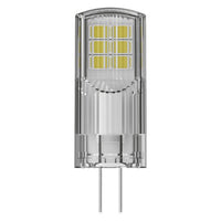 OSRAM LED Base Stiftsockellampe LED Lampe 12V (ex 30W) 2,6W / 2700K Warmweiß PIN G4-Leuchtmittel-LEDVANCE Shop OSRAM LED Base Stiftsockellampe LED Lampe 12V (ex 30W) 2,6W / 2700K Warmweiß PIN G4-Leuchtmittel-LEDVANCE Shop