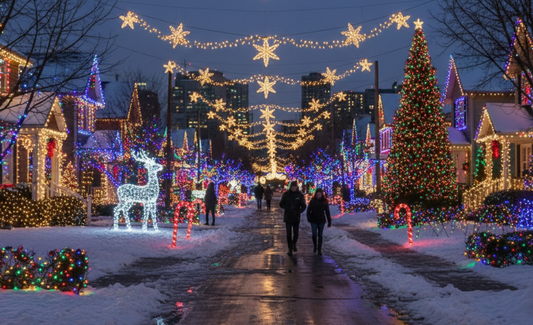 Weihnachtsbeleuchtung weltweit:  LED-Festtage rund um den Globus