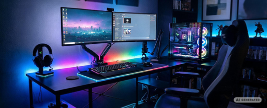 Gaming-Beleuchtung: So werden Videospiele zum echten Erlebnis