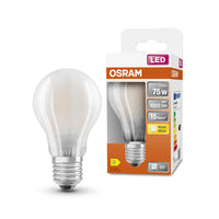 OSRAM LED Retrofit Classic A LED Lampe matt (ex 75W) 7,5W / 2700K Warmweiß E27