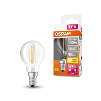 OSRAM Classic P LED Lampe three step dimmbar (ex 40W) 4W / 2700K Warmweiß E14