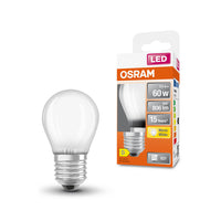 OSRAM LED Retrofit Classic P LED Lampe matt (ex 60W) 5,5W / 2700K Warmweiß E27