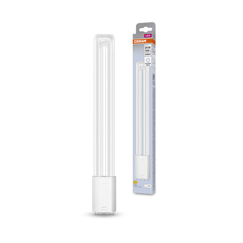 OSRAM Dulux LED für 2G11-Sockel, matte Optik ,Kaltweiß (4000K), 1500 Lumen, Ersatz für herkömmliche 24W-Leuchtmittel, nicht dimmbar, 1-er Pack