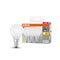 OSRAM LED BASE RETRO MATT CLP LED-Lampen, klassische Miniballform 6W E14 827, 3er Pack