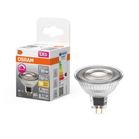 OSRAM Dimmbare LED Reflektor-Lampe LED SUPERSTAR + spot MR16 GL 50  DIM 8W/927 CRI90 GU5.3