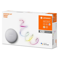 LEDVANCE GOOGLE Nest Mini Bundle SMART+  WiFi Flex RGB Kit 2m - White