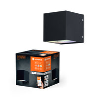 LEDVANCE Wifi SMART+ Beam Wandleuchte, RGB+, TW, 8W, 3000-6500K, Schwarz