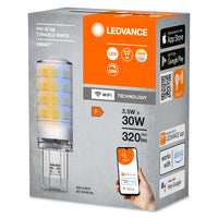 LEDVANCE Wifi SMART+ LED Lampe Tunable White (ex 30W) 3,5W / 2.700-6.500K Pin G9