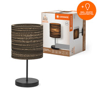 LEDVANCE DECOR Tischleuchte Decor Cardboard Cylinder braun, 200 mm, inkl. Leuchtmittel-LEDVANCE Shop