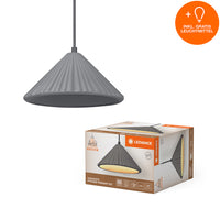 LEDVANCE DECOR Concrete Pyramid Beton Pendelleuchte, E27, 250 mm, inkl. Leuchtmittel-LEDVANCE Shop