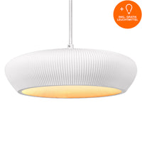 LEDVANCE DECOR Plaster Gips-Leuchte Pendelleuchte, E27, 283 mm, inkl. Leuchtmittel