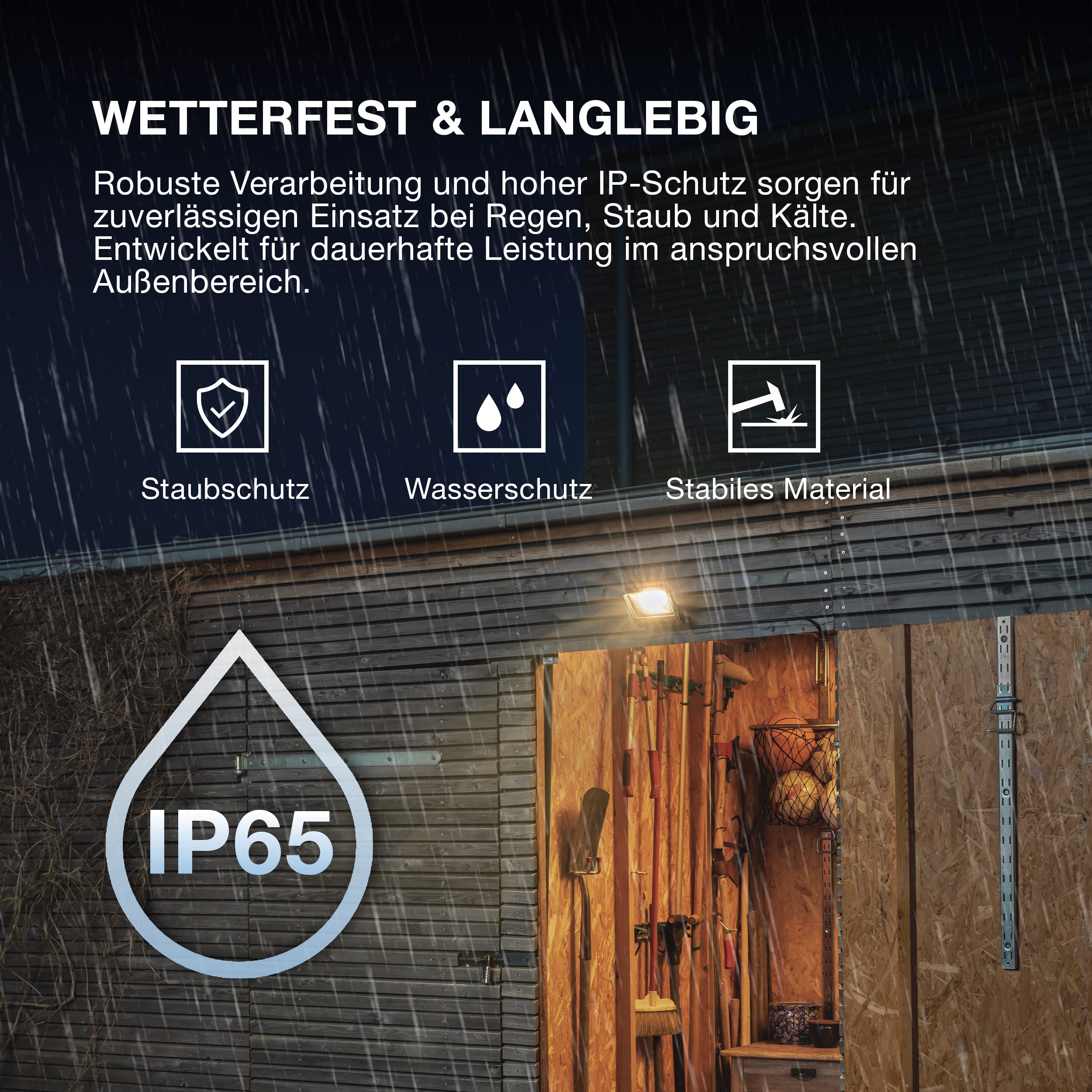 OSRAM ENDURA® FLOOD Warm White 30 W 3000 K WT