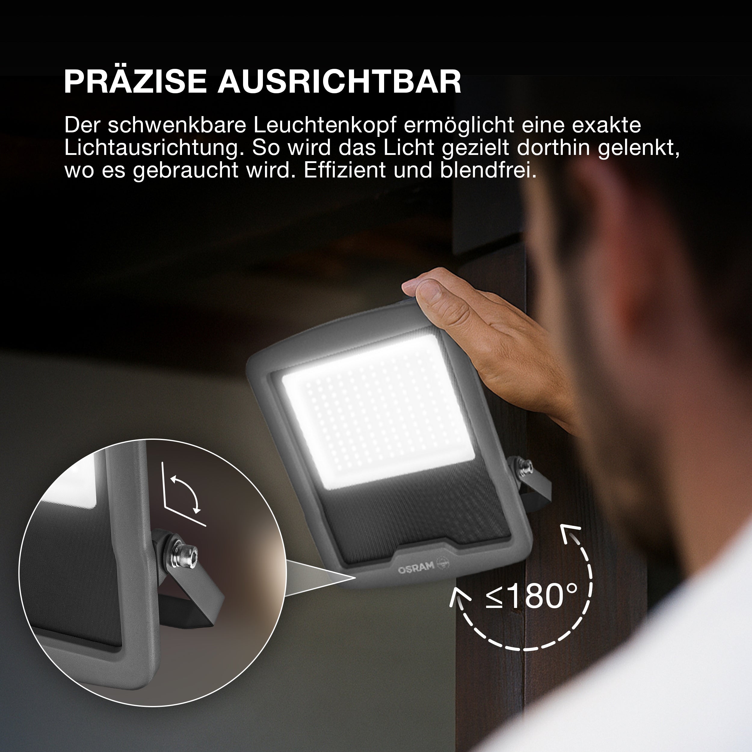 OSRAM ENDURA® LED Strahler 150W / 4000K Kaltweiß