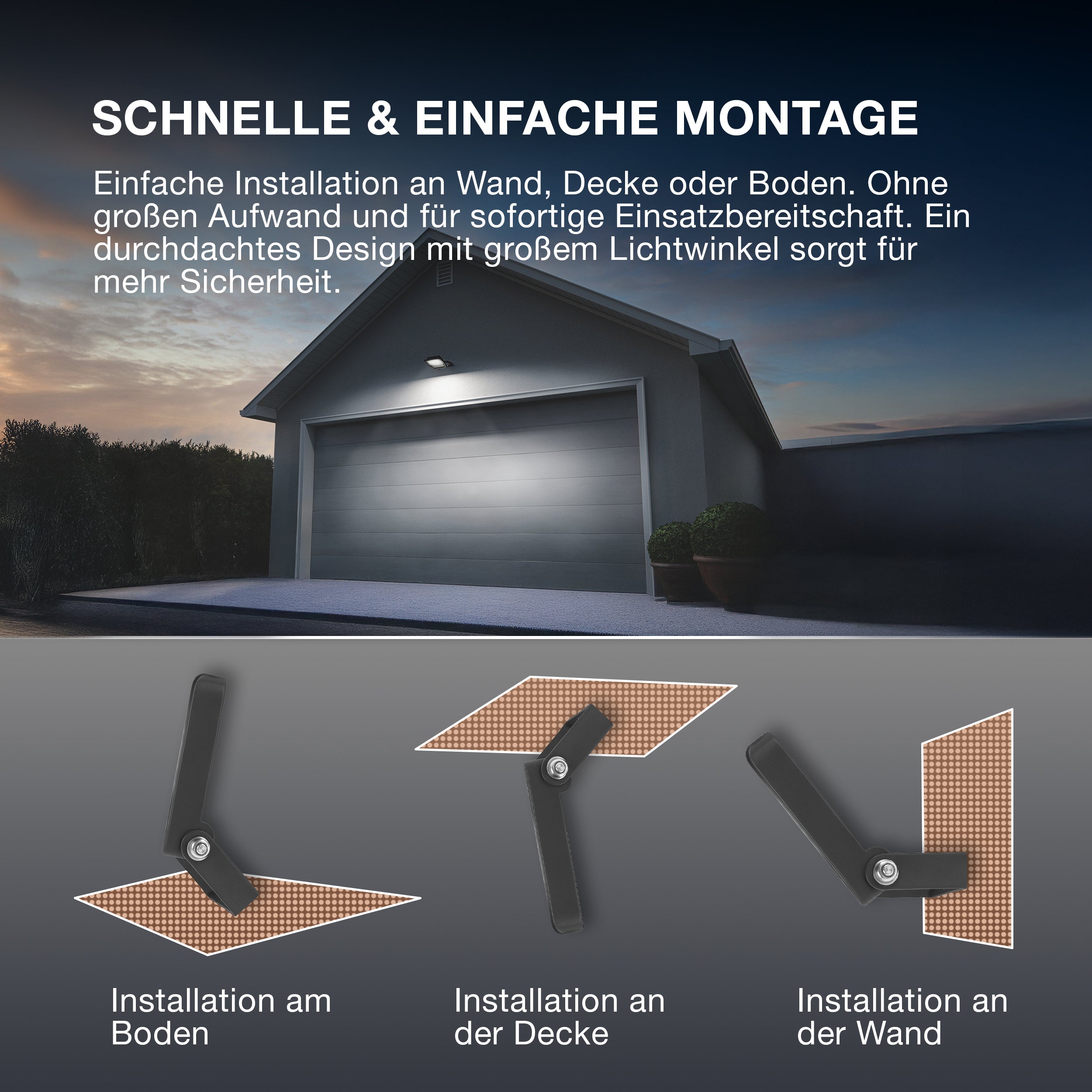 OSRAM ENDURA® LED Strahler 150W / 4000K Kaltweiß