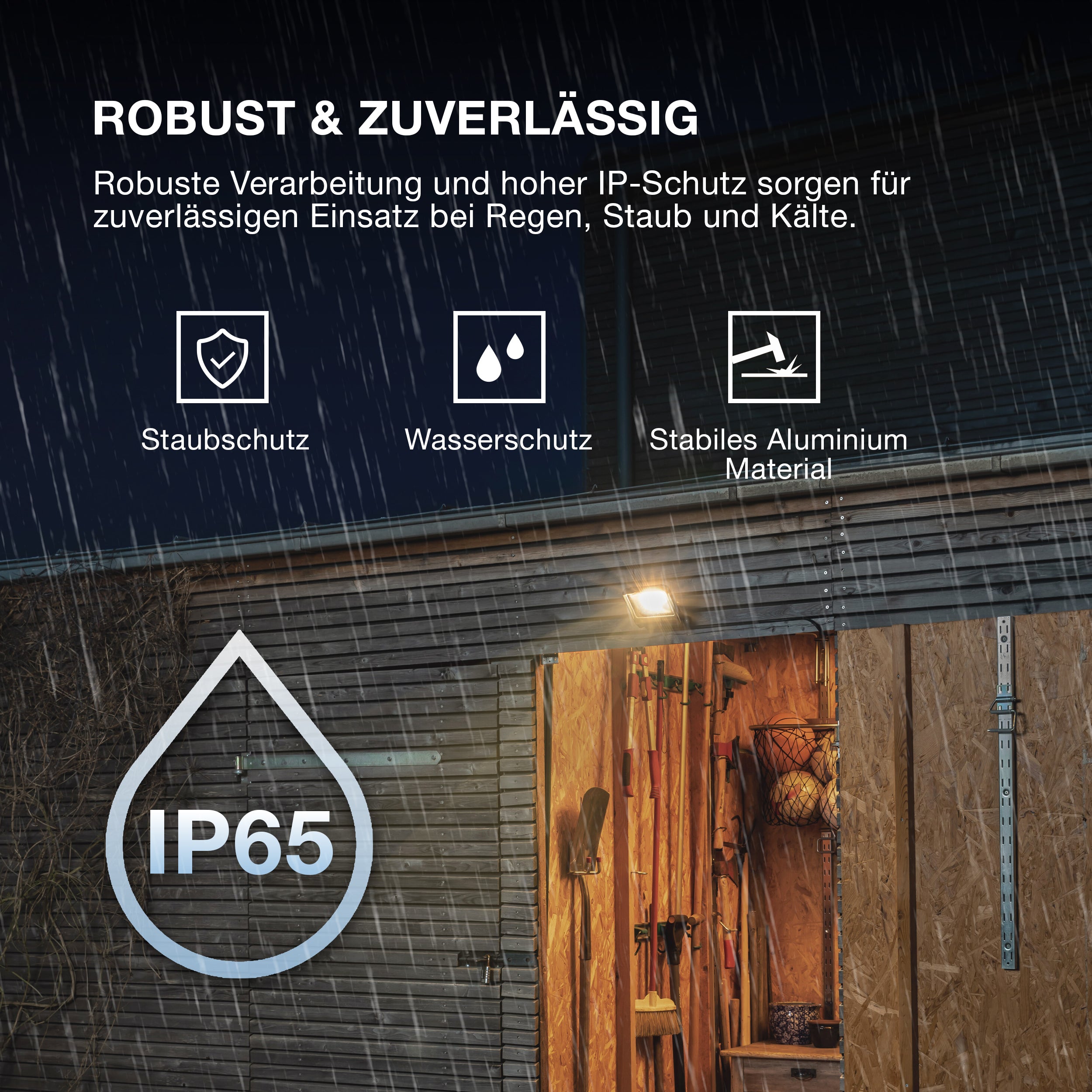 OSRAM Highbay Ufo Deckenleuchte, 130W, IP65, schwarz