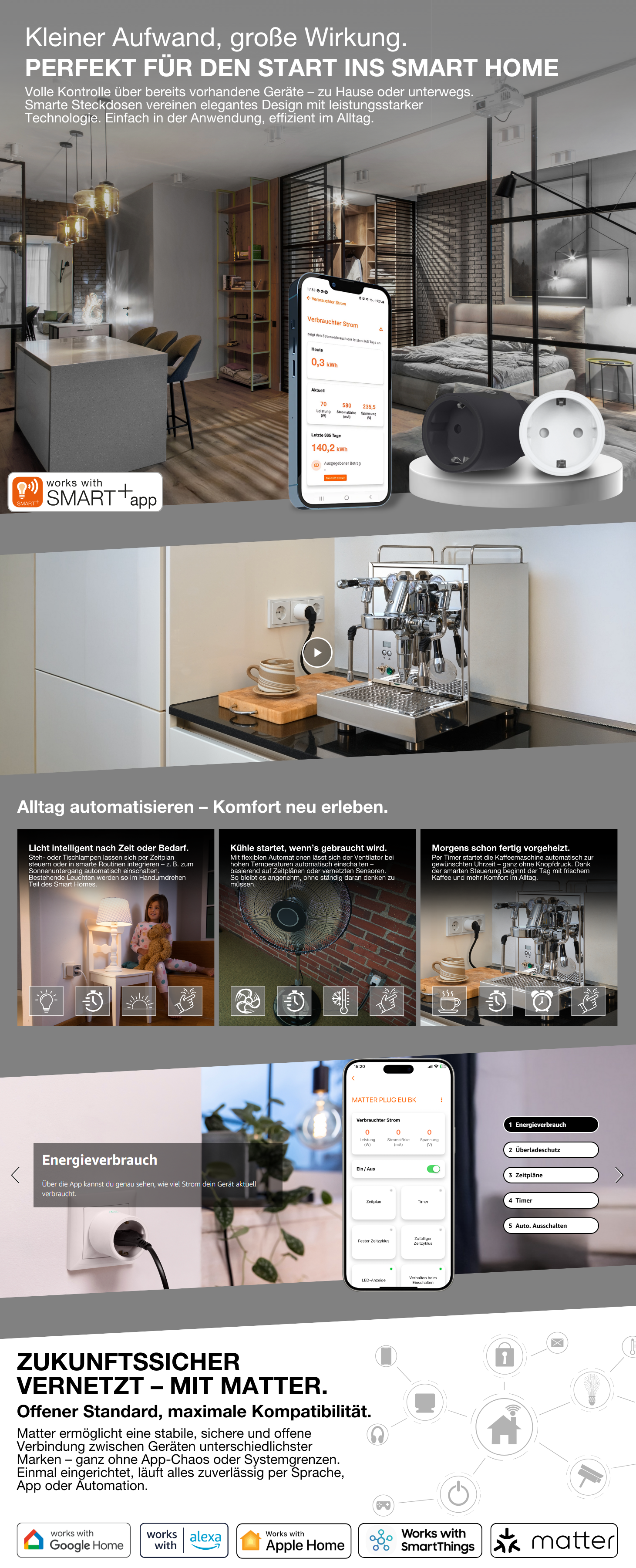 LEDVANCE Smart Stopcontact Voor Buite - ZigBee Tussenstekker Voor Smart LEDVANCE Smart Stopcontact Voor Buite - ZigBee Tussenstekker Voor Smart