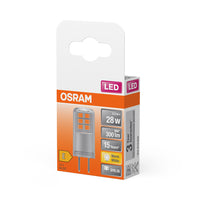 OSRAM LED Stiftsockellampe PIN 12 V 2.2W 827 Clear GY6.35, 300 lm, 2700 K, Warmweiß-LEDVANCE Shop