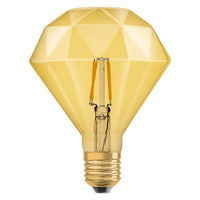 OSRAM VINTAGE 1906® LED Lampe LED SPECIAL Shapes 4W 824 Gold E27, 470 lm, 2400 K, Warm Comfort Light