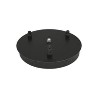 OSRAM Vintage Edition 1906, Canopy schwarz, Halterung für OSRAM Vintage 1906 Pendulum Leuchten, Aluminium Gehäuse
