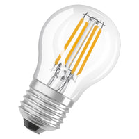 LEDVANCE LED-Miniball-Lampe mit Filament EEK A, 1.2W, 2700K