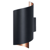 OSRAM Matter SMART+ ORBIS TWIST LED Wandleuchte 23x12,7cm Tunable Weiß 12W / 3000-6500K schwarz